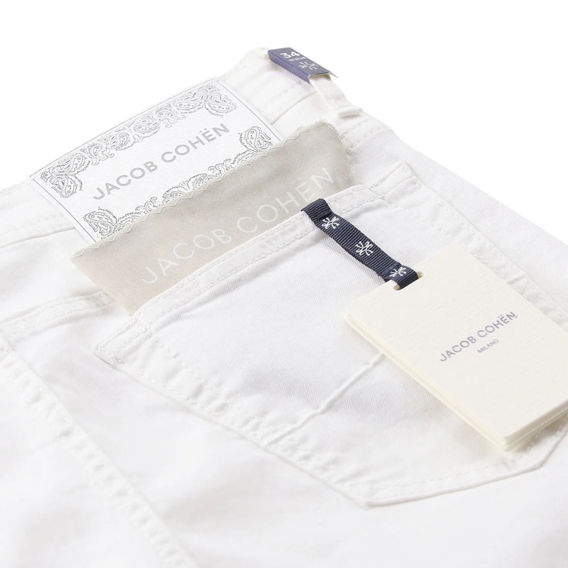 Jacob Cohen Jeans Slim-Fit Jeans Bard weiß(Image 4)