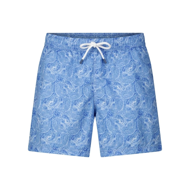 Fedeli  Badeshorts mit Muster Blau