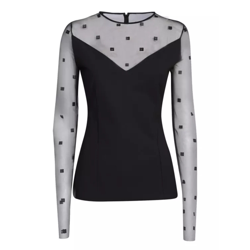 Givenchy Long-Sleeved Top Black 