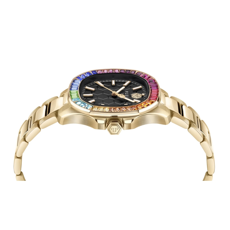 Philipp Plein Quarzuhr Quarz-Analoguhr The $Pectre Lady gold(Image 2)