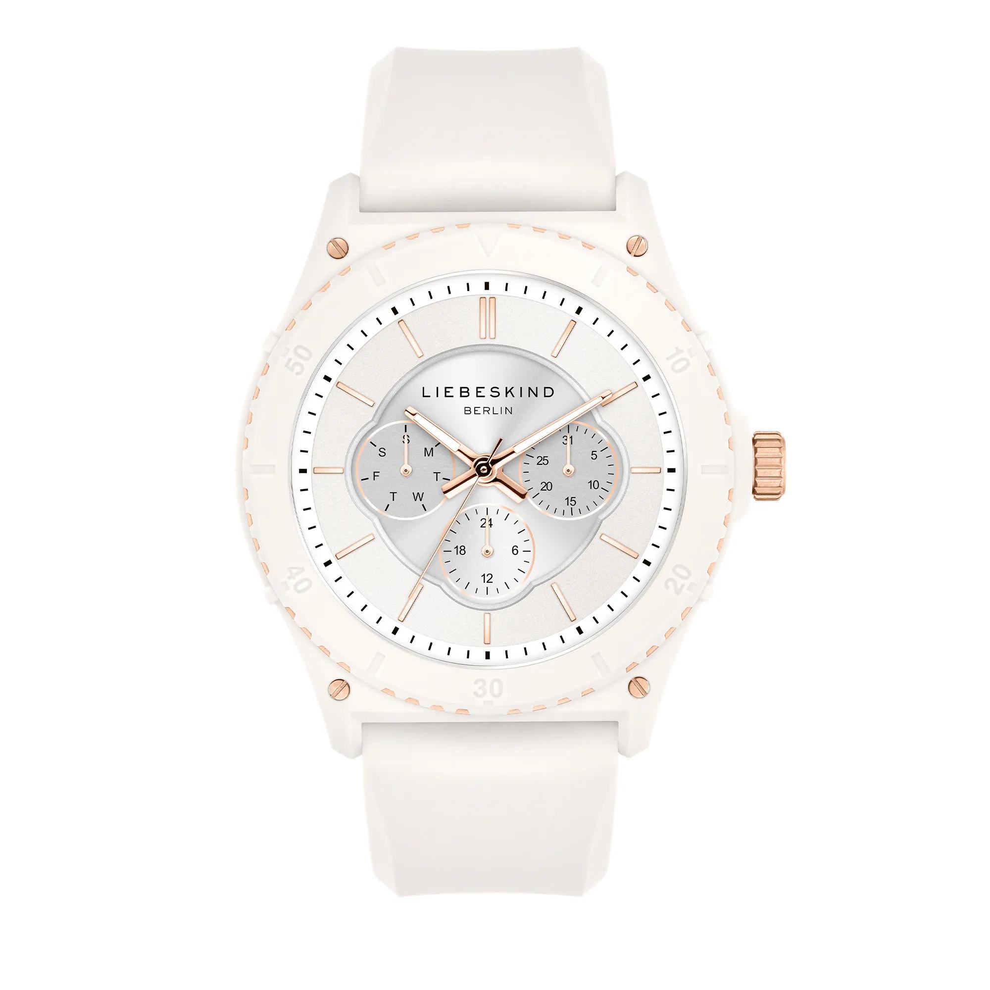 Liebeskind Berlin Uhren - Liebeskind Berlin Armbanduhr - Gr. unisize - in Weiß - für Damen und Herren