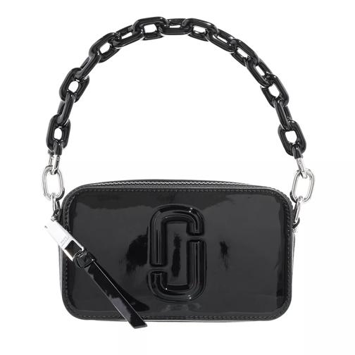 Marc Jacobs The Snapshot Leather Crossbody Bag Black Sac pour appareil photo