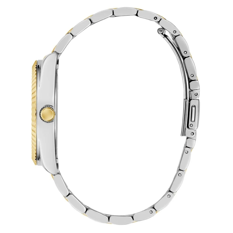 Guess Quarzuhr Analoge Uhr Luna silber(Image 6)