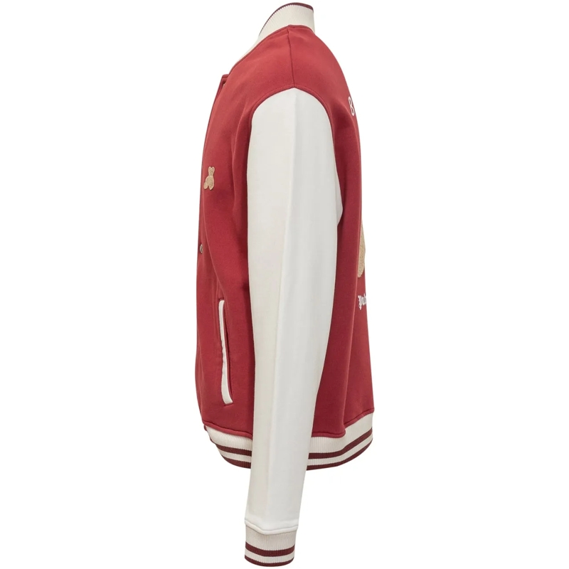 Palm Angels Blouson aviateur Giubbino Bear In Mind rot(Image 3)