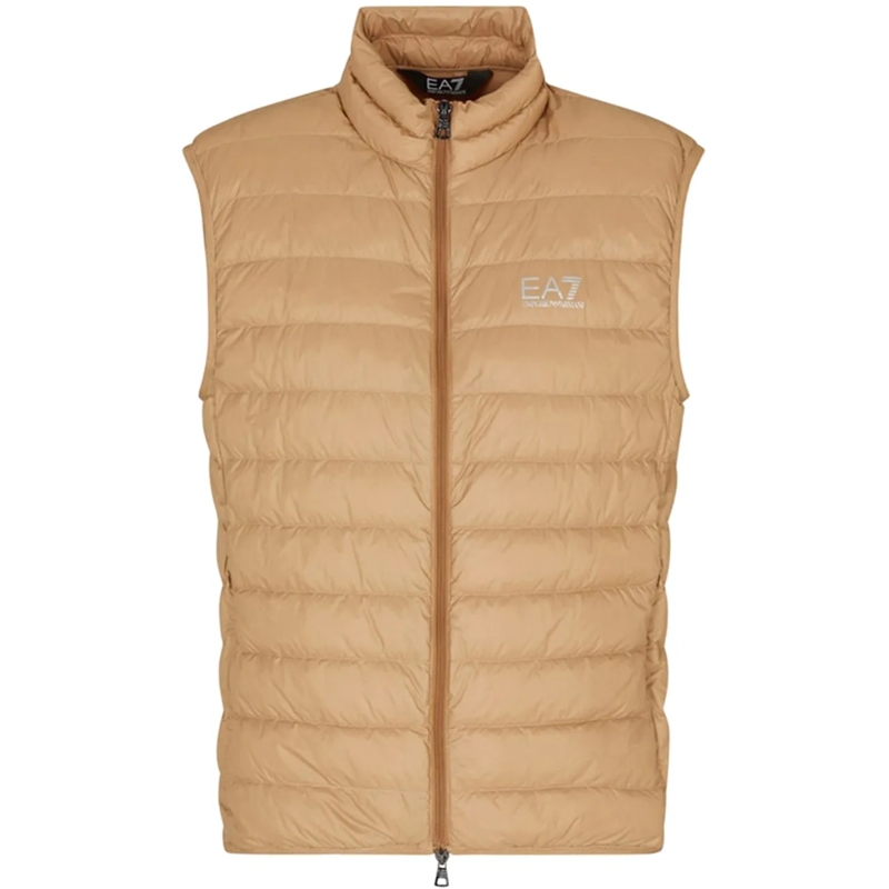 EA7 Doudoune Coats Camel beige