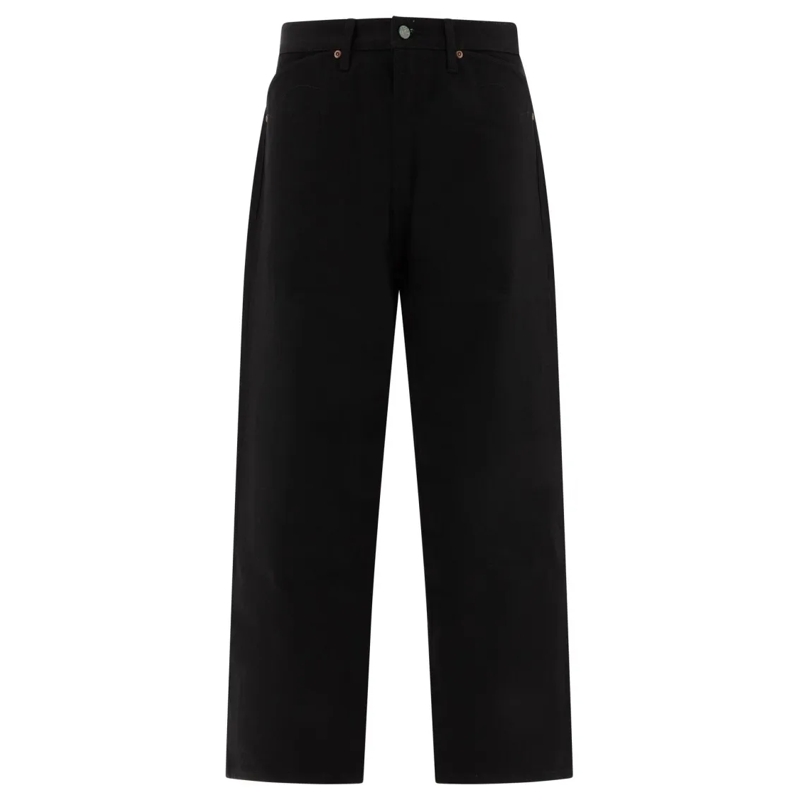 BRAIN DEAD Jeans Straight-Leg Black Jeans With Five-Pocket Design Black