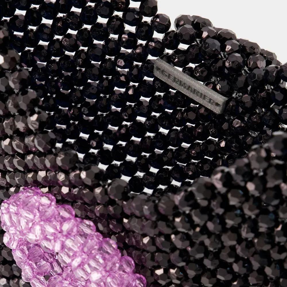 トートバッグ GERMANIER Beaded hobo bag - Germanier - Beads - Green/Black Germanier Beaded Hobo Bag - Beads - Black Black | Sac à