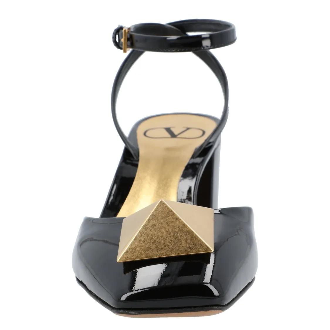 Thumbnail - Valentino Garavani Hohe Schuhe - One Stud Pump Black - Gr. 37 (EU) - in Schwarz - für Damen