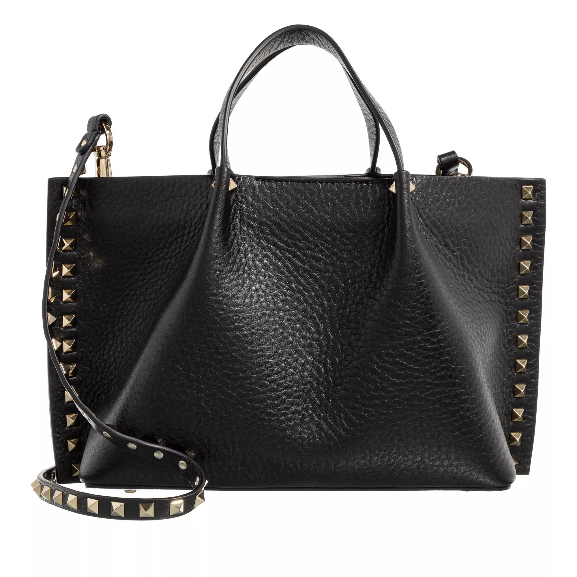 Valentino Garavani Shopper - Small Tote Rockstud - Gr. unisize - in Schwarz - für Damen