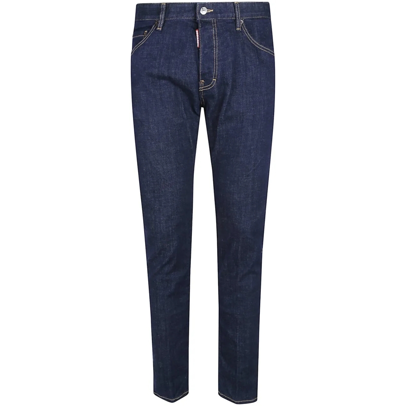 Dsquared2 Jeans mit geradem Bein Cool Guy Jeans Blue blau