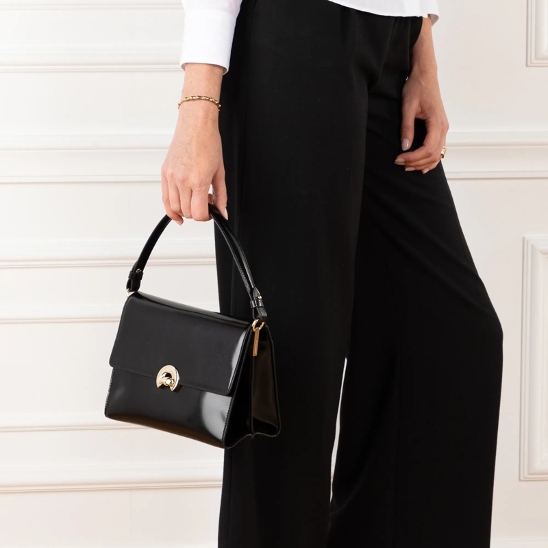 Coccinelle Crossbody Bag Coccinelle Binxie Shiny Ca Noir(Image 3)