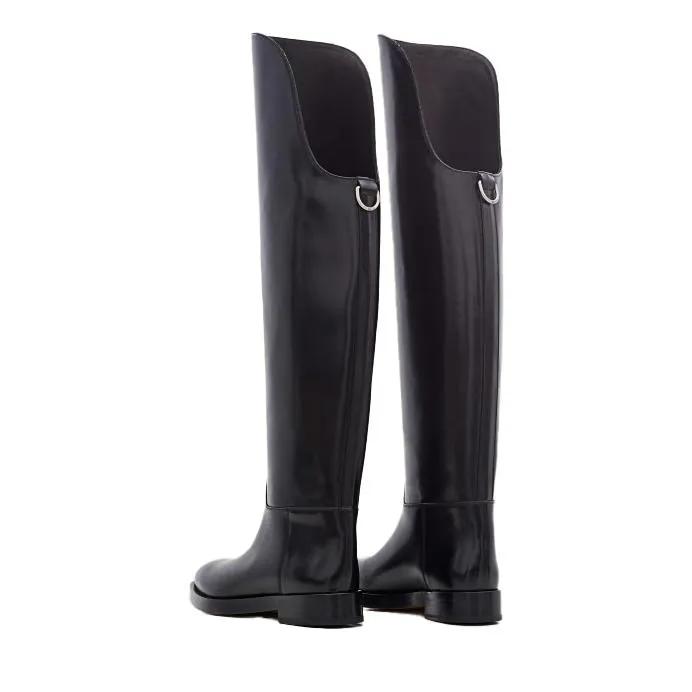 Black riding boots sale on sale