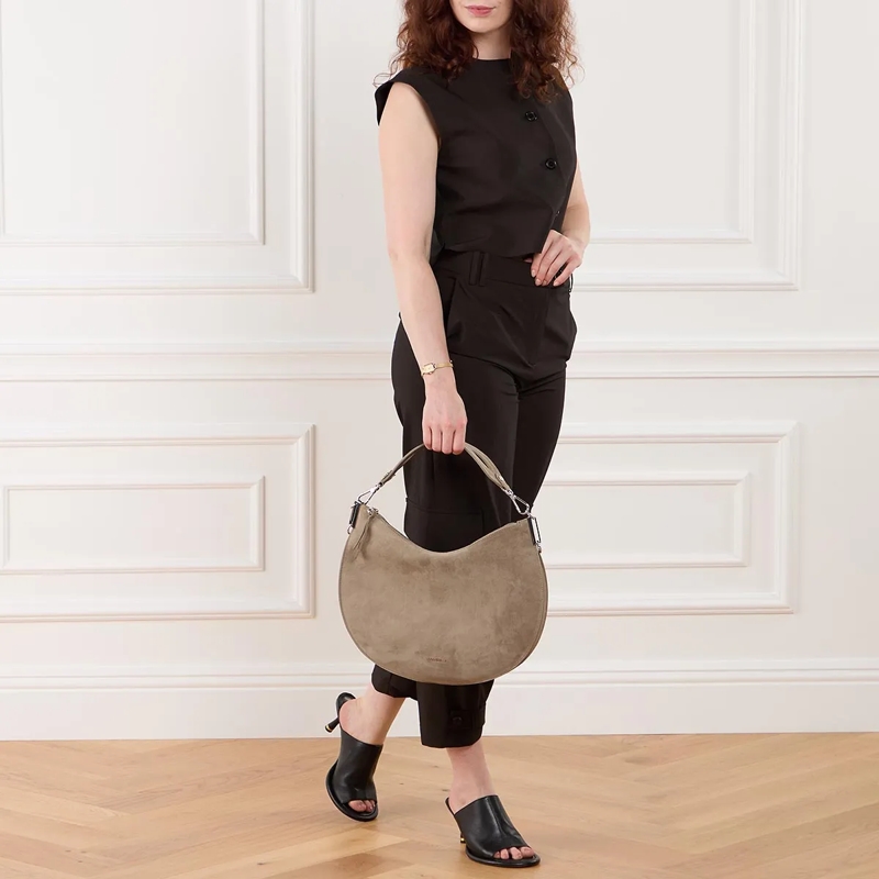 Coccinelle Hobo Bag Coccinelle Sunup Suede Warm Taupe(Image 2)