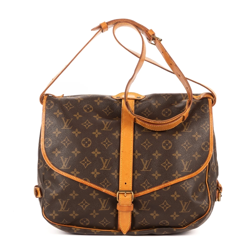 Louis Vuitton Crossbody Bag Saumur GM braun