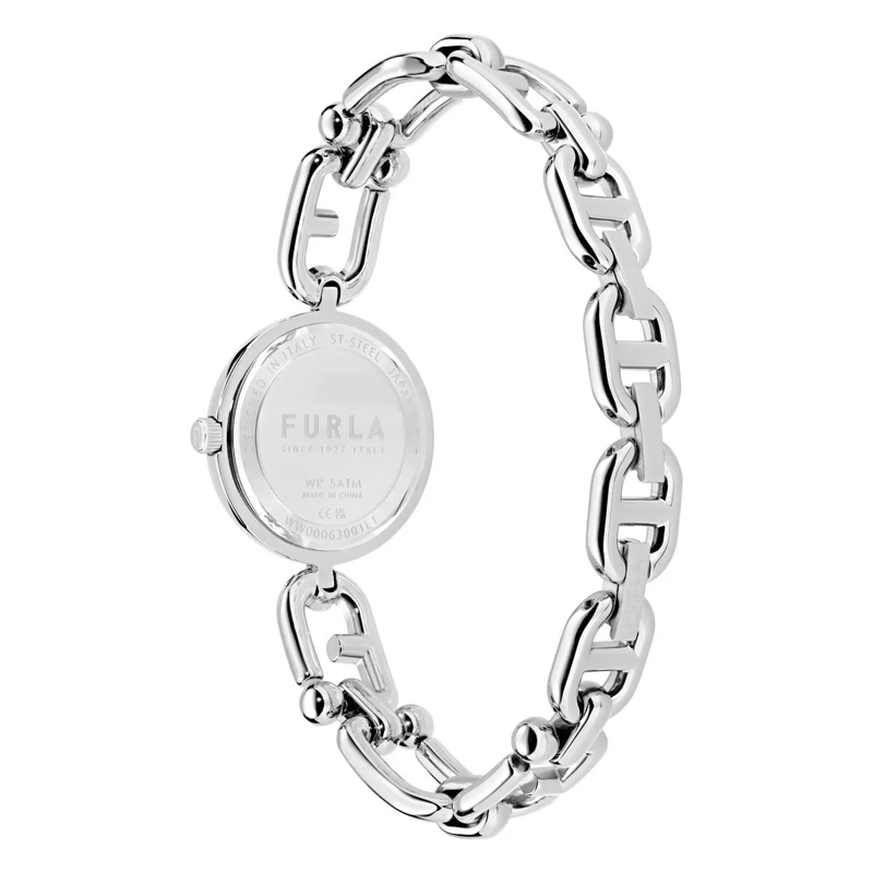 Furla Quarzuhr Quarz-Analoguhr Furla Mianuvola silber(Image 5)