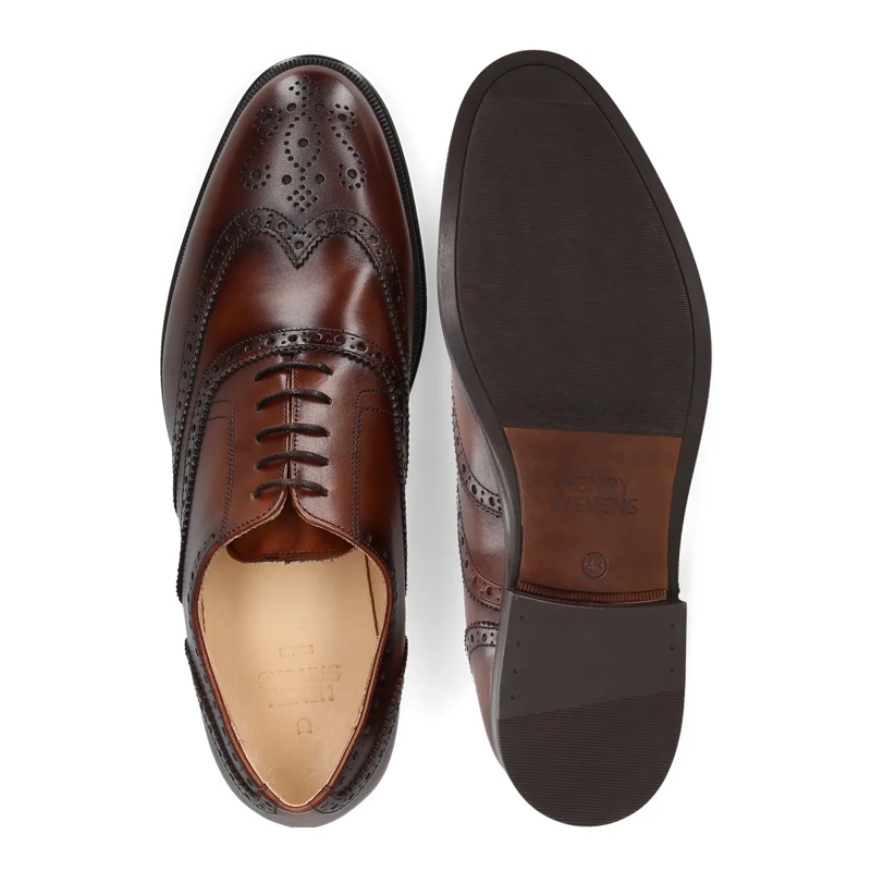 Henry Stevens Schnürschuhe Schnürer Wes FBO mittel-braun(Image 4)