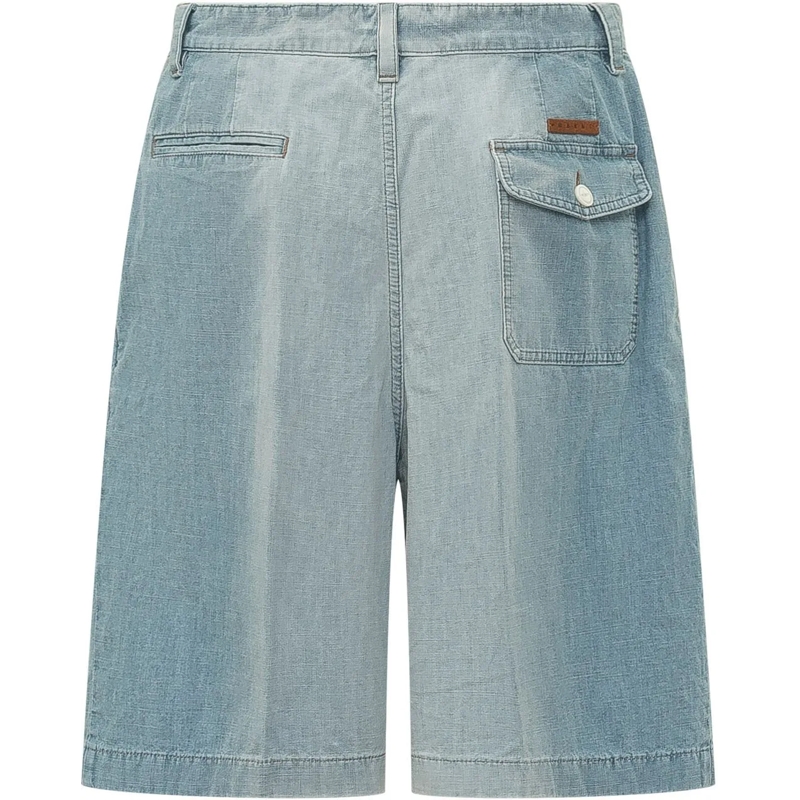 Marni Shorts Bermuda con Cintura Annodata blau(Image 2)