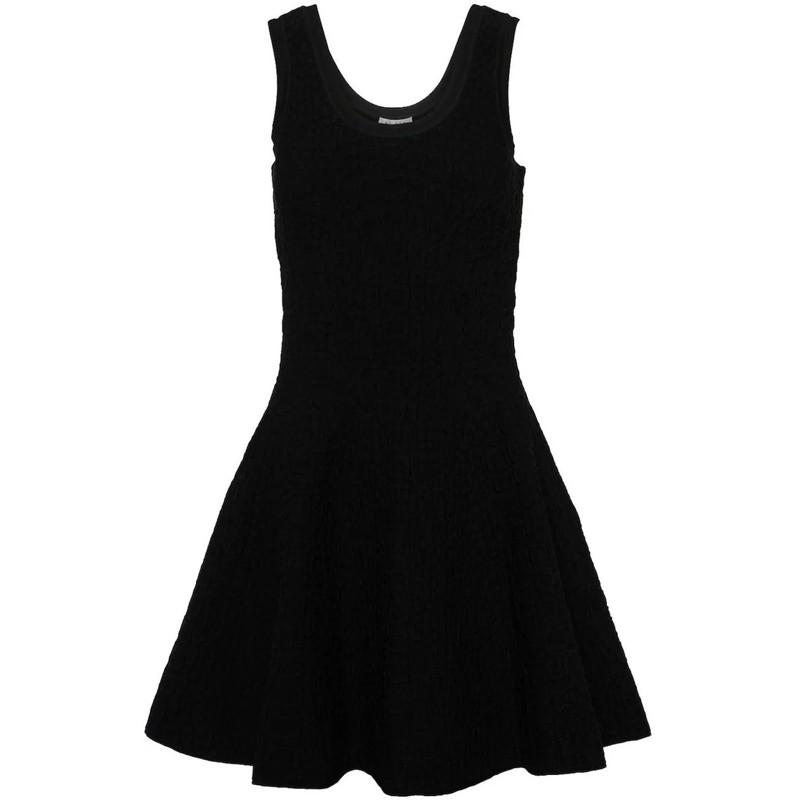 Alaia  Alaia Croco Mini Dress schwarz