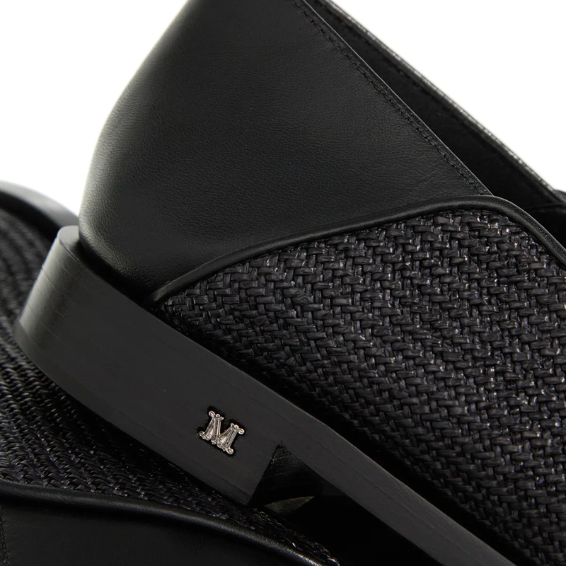 Max Mara Loafer Strawloafer Nero(Image 5)