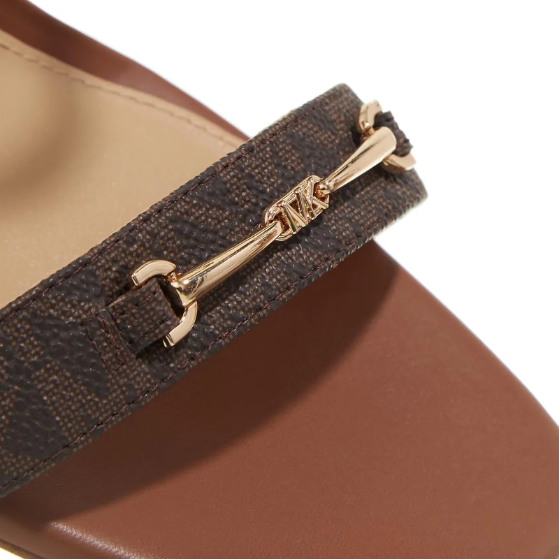 MICHAEL Michael Kors Sandaletten mit Absatz Lena Heeled Sandal Brn/Luggage(Image 4)