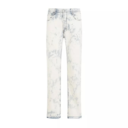 Gallery Dept. Surfside Wash 5001 Indigo White Cotton Jeans White 