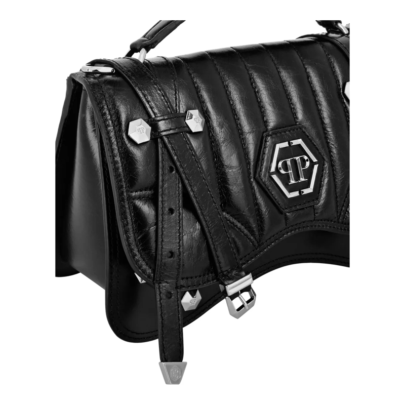 Philipp Plein Crossbody Bag Henkeltasche Hexagon schwarz(Image 4)