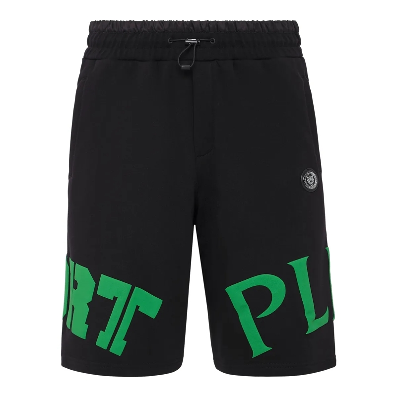 Plein Sport Shorts Shorts schwarz