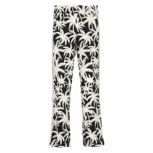 Palm Angels  Pants With Print Grey