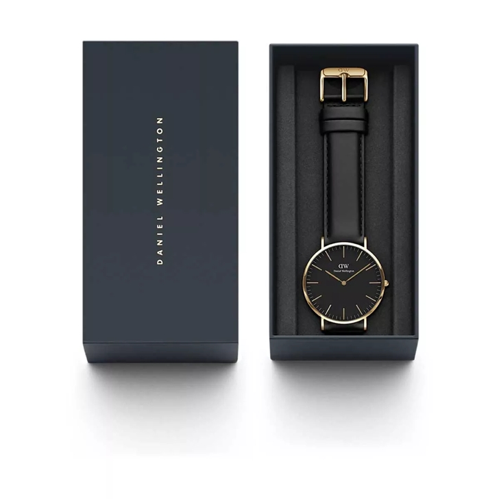 Daniel Wellington Dw Classic Sheffield 36 mm G Gold Quartz Watch