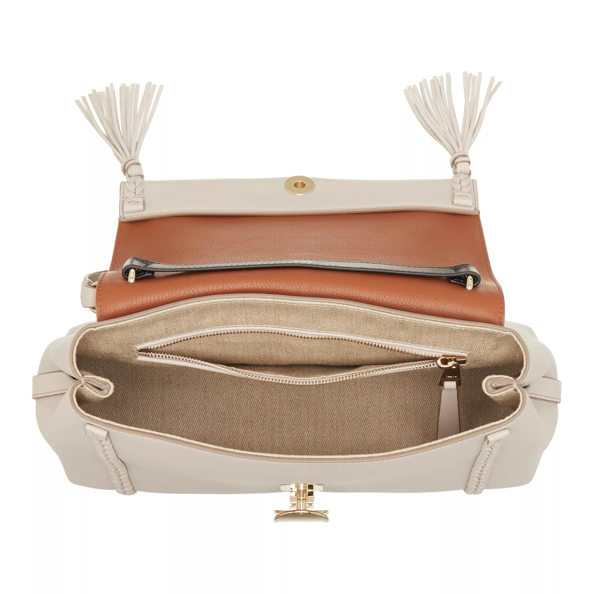Chloé Crossbody bags Shoulder Bag Leather in taupe