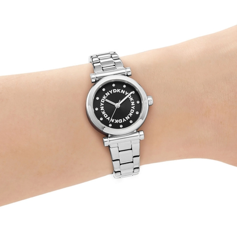 DKNY Quarzuhr Quarzuhr Essentials Watch silber(Image 5)