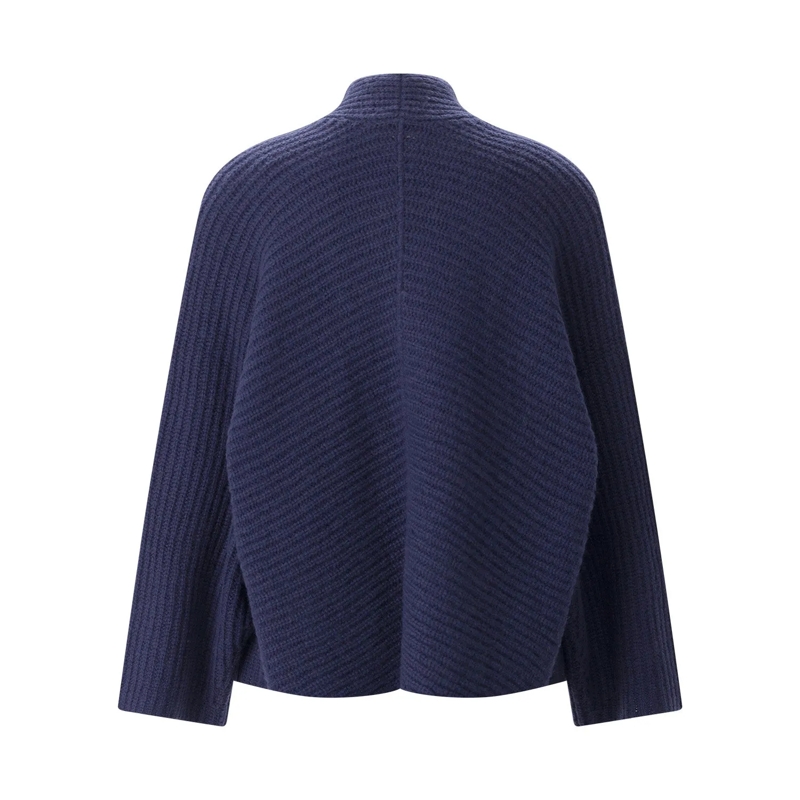 windsor. Strickjacke Cardigan aus Wolle & Kaschmir blau(Image 2)