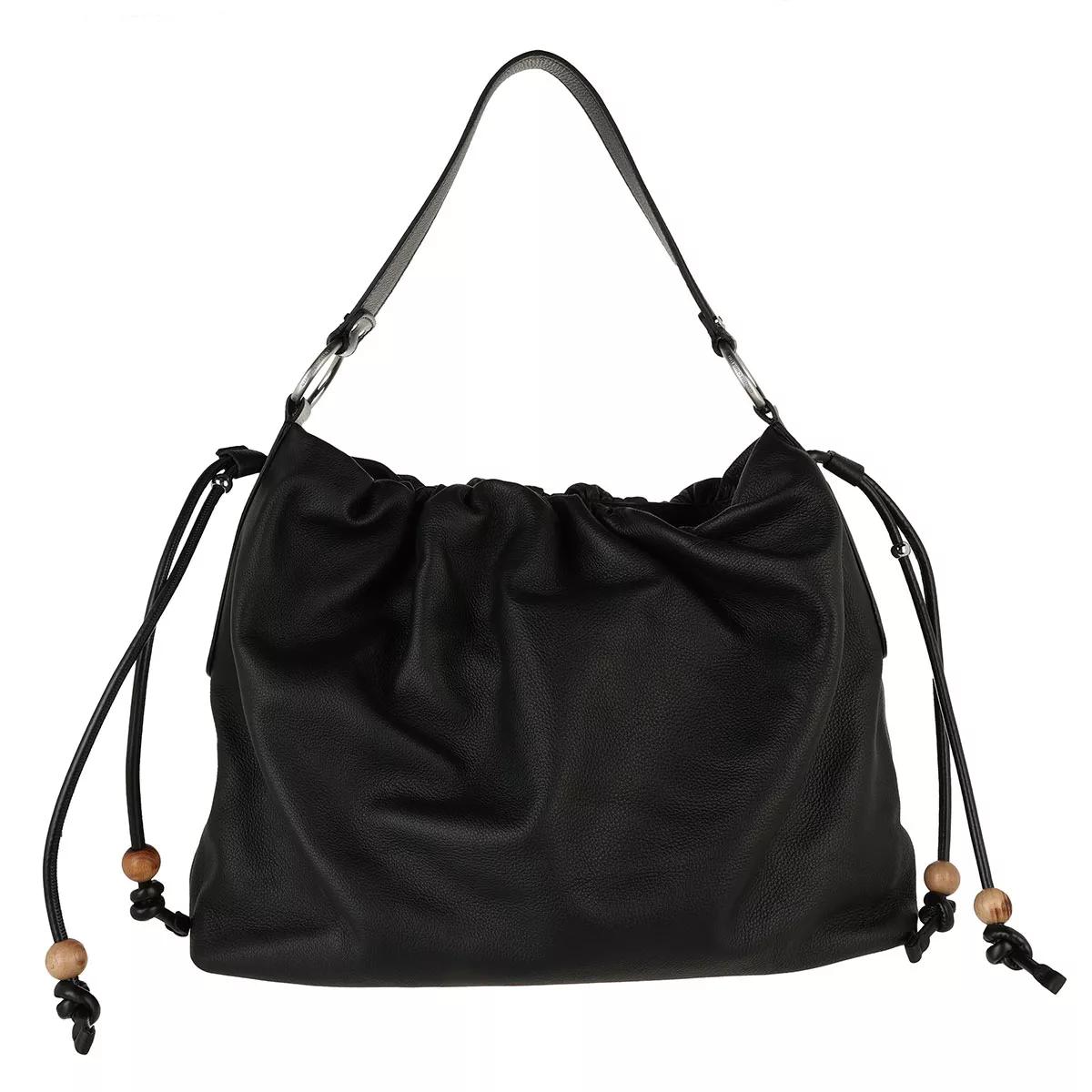 Gianni Chiarini Peonia Hobo Bag Nero | Hobo Bag