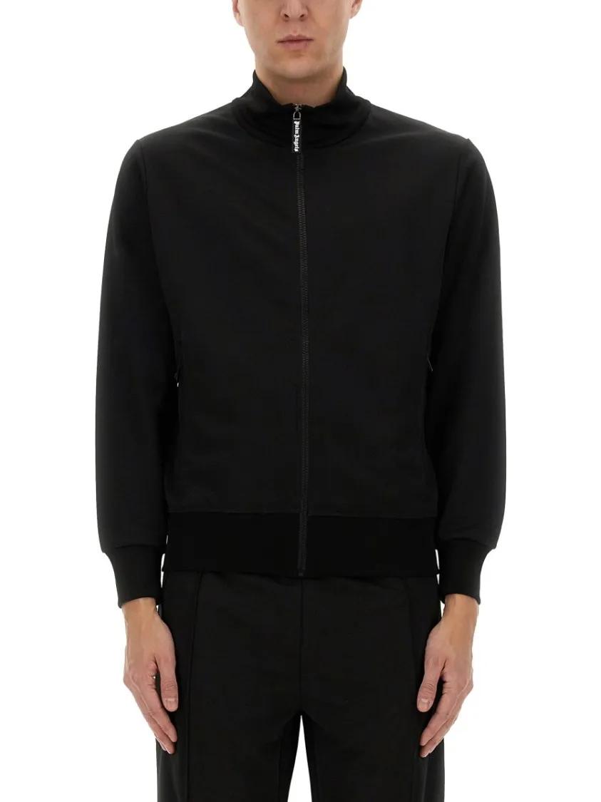 Thumbnail - Palm Angels - "Track" Sweatshirt With Logo - Größe L - schwarz