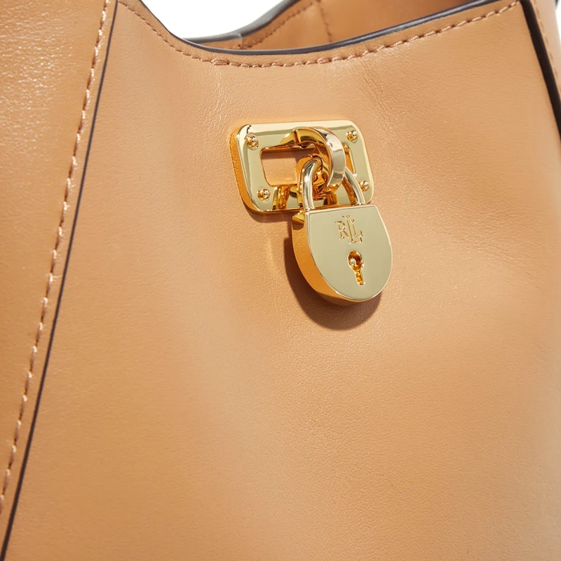 Lauren Ralph Lauren Schultertasche Tanner Sm Sh Shoulder Bag Small Buff(Image 5)
