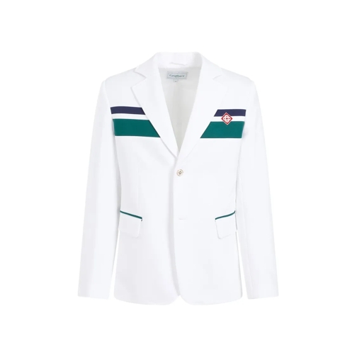 Casablanca Übergangsjacke White Tailoring Jacket White