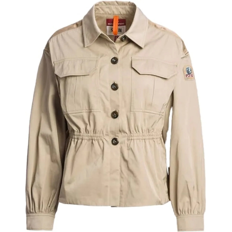 Parajumpers Bomberjacke Fiona Cropped Bomber Jacket Brown