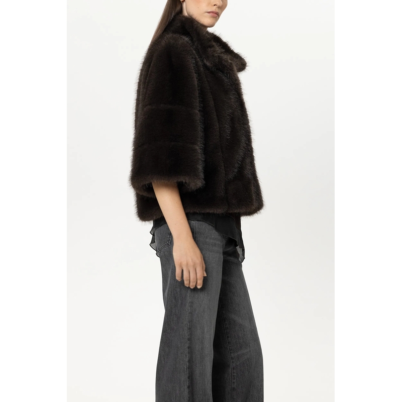 Luisa Cerano jas Jacke in Fell-Optik truffle(Image 3)