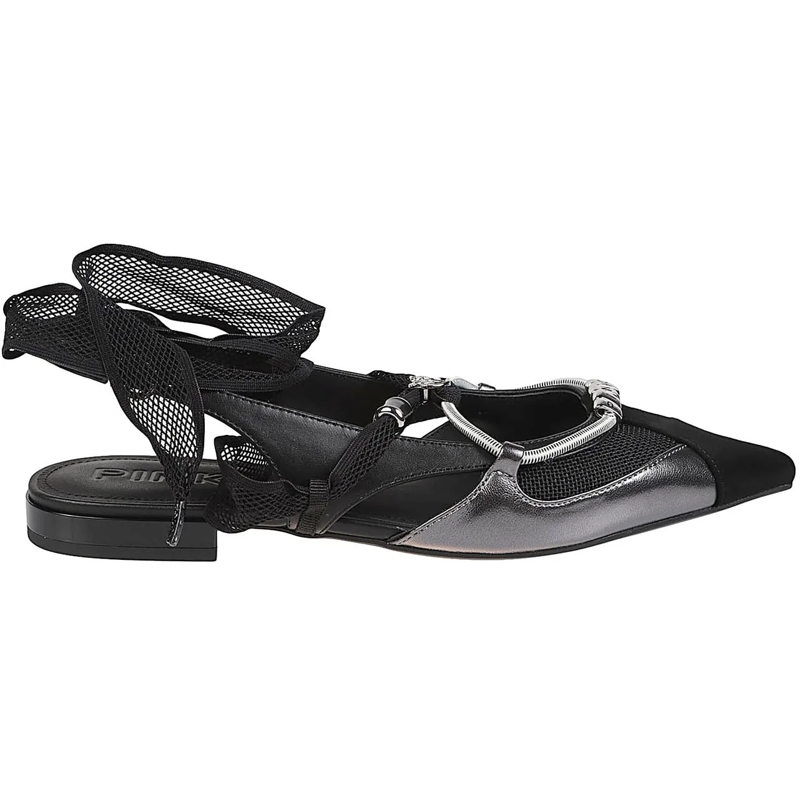 Pinko Ballerinas Gianira 30 Slingblack Black schwarz