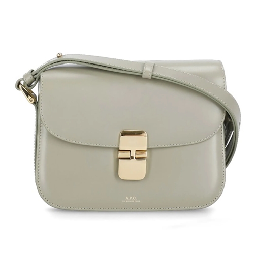 A.P.C. Schultertasche Grace Shoulder Bag Green