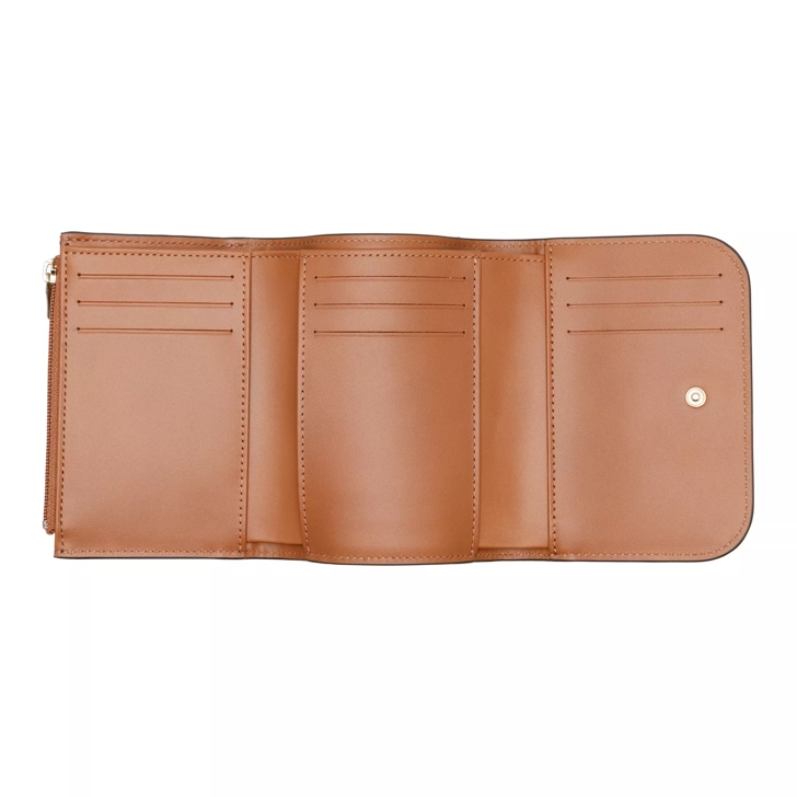 Longchamp Box Trot Compact Wallet Cognac Bi Fold Portemonnaie