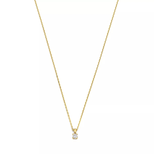 Isabel Bernard De la Paix Christine 14 karat necklace | diamond 0 Gold Short Necklace