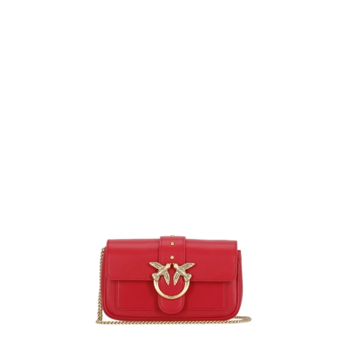 Pinko Love One Simply Bag Red Sac à bandoulière