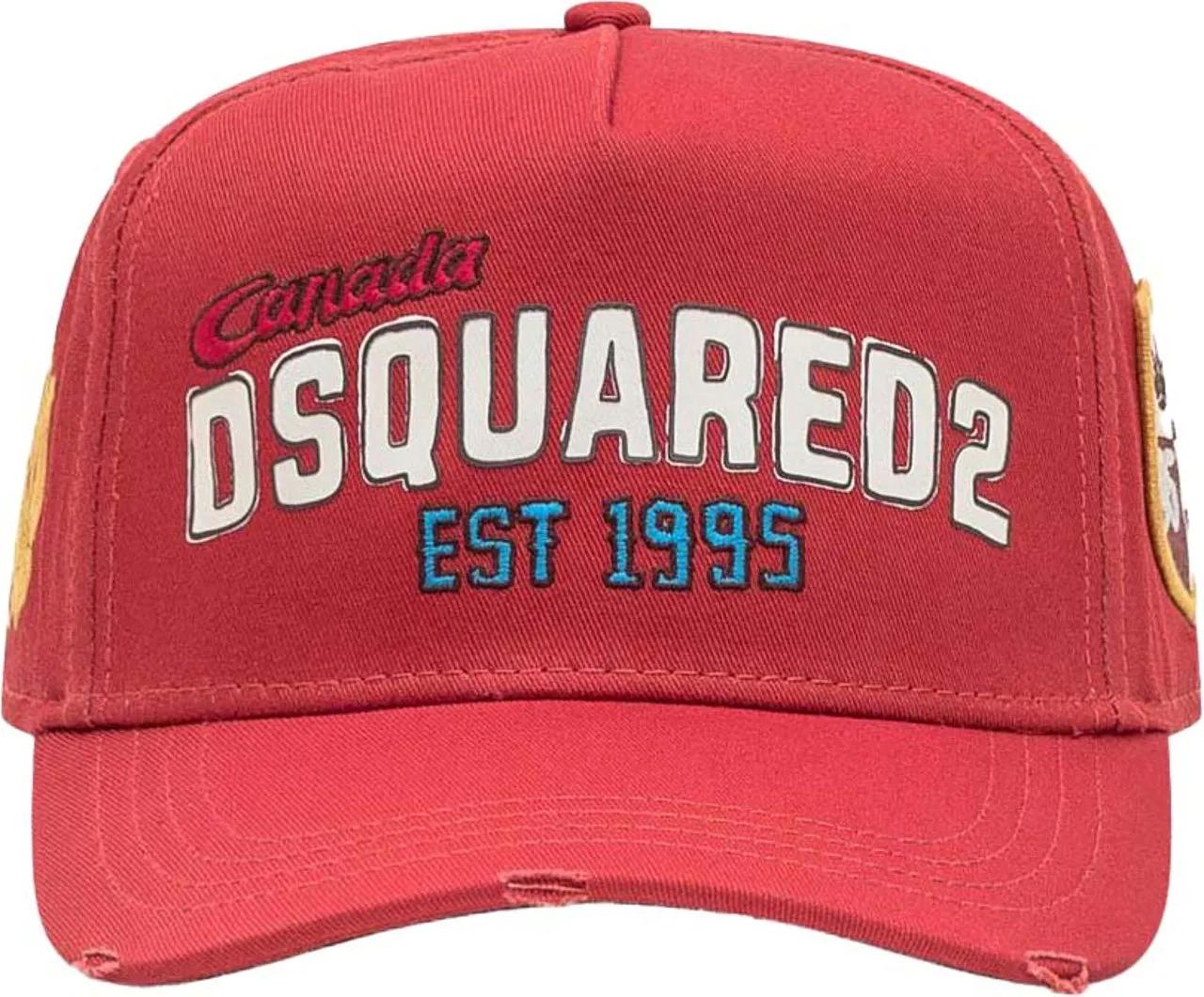 Thumbnail - Dsquared2 Caps & Mützen - Cappello Dsquared2 - Gr. ONE SIZE - in Rot - für Damen
