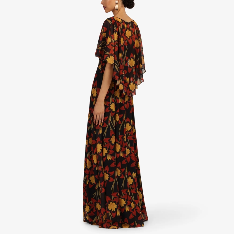 Kraimod Abendkleid Abendkleid schwarz multicolor(Image 2)