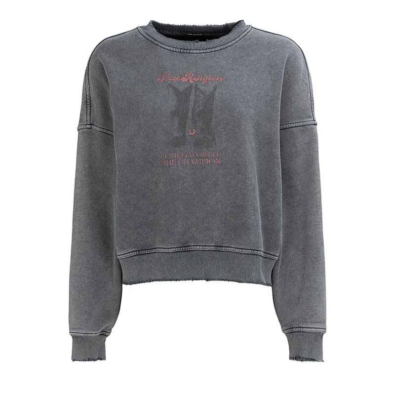 True Religion  Sweatshirt BOOTS schwarz