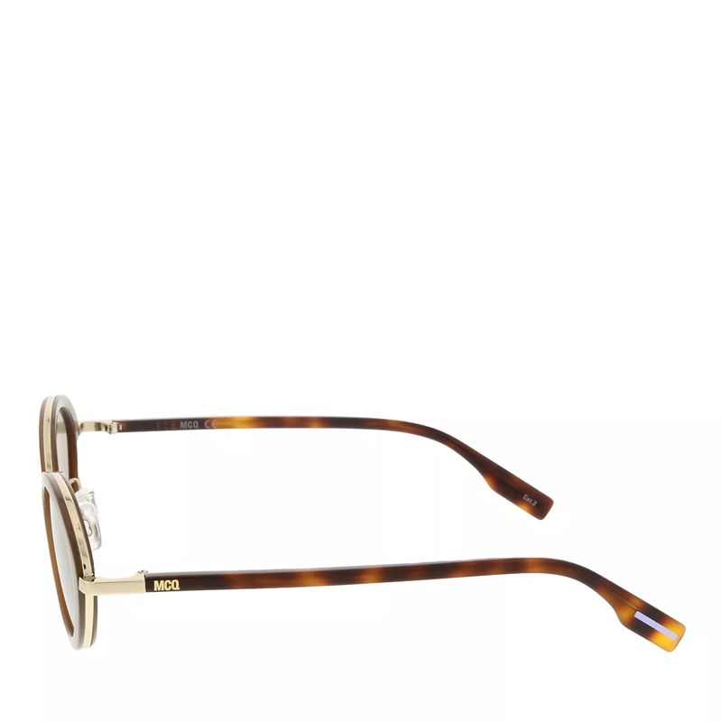 McQ Sonnenbrille MQ0354S-002 50 Woman Metal Gold-Brown(Image 4)