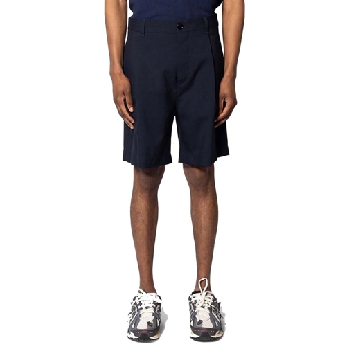 Marni Shorts TROPICAL WOOL SHORTS NAVY BLUE mehrfarbig