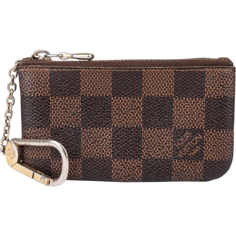 Louis Vuitton Geldbörse Louis Vuitton Damier Ebene Monogram Key Pouch Poch braun