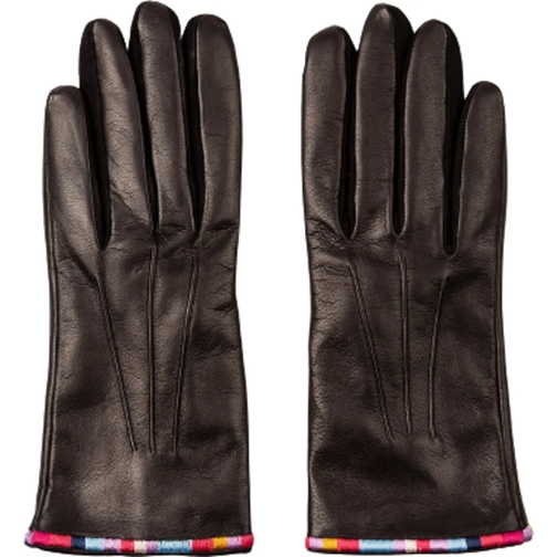 Paul Smith Gant Gants cuir Noir bord brode baya W1A 430GL J459 79  schwarz